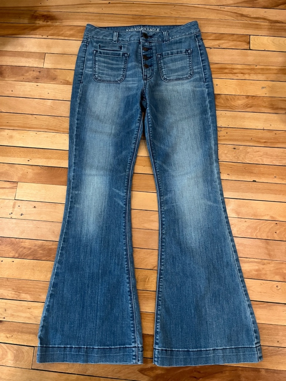 American Eagle Hi-Rise Artist Jeans